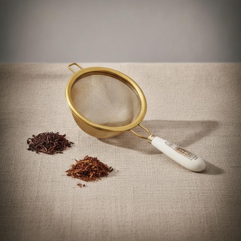 Herbal Tea - 스테인리스 스틸 차망, 이중망 차잎 거름망,