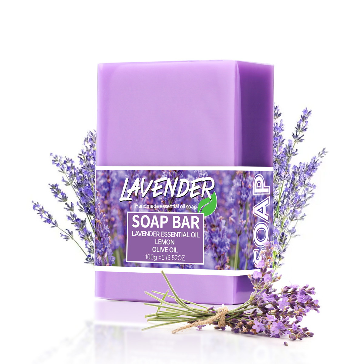 Lavender Oil - 100g 라벤더 오일 수제 글리세린 비누