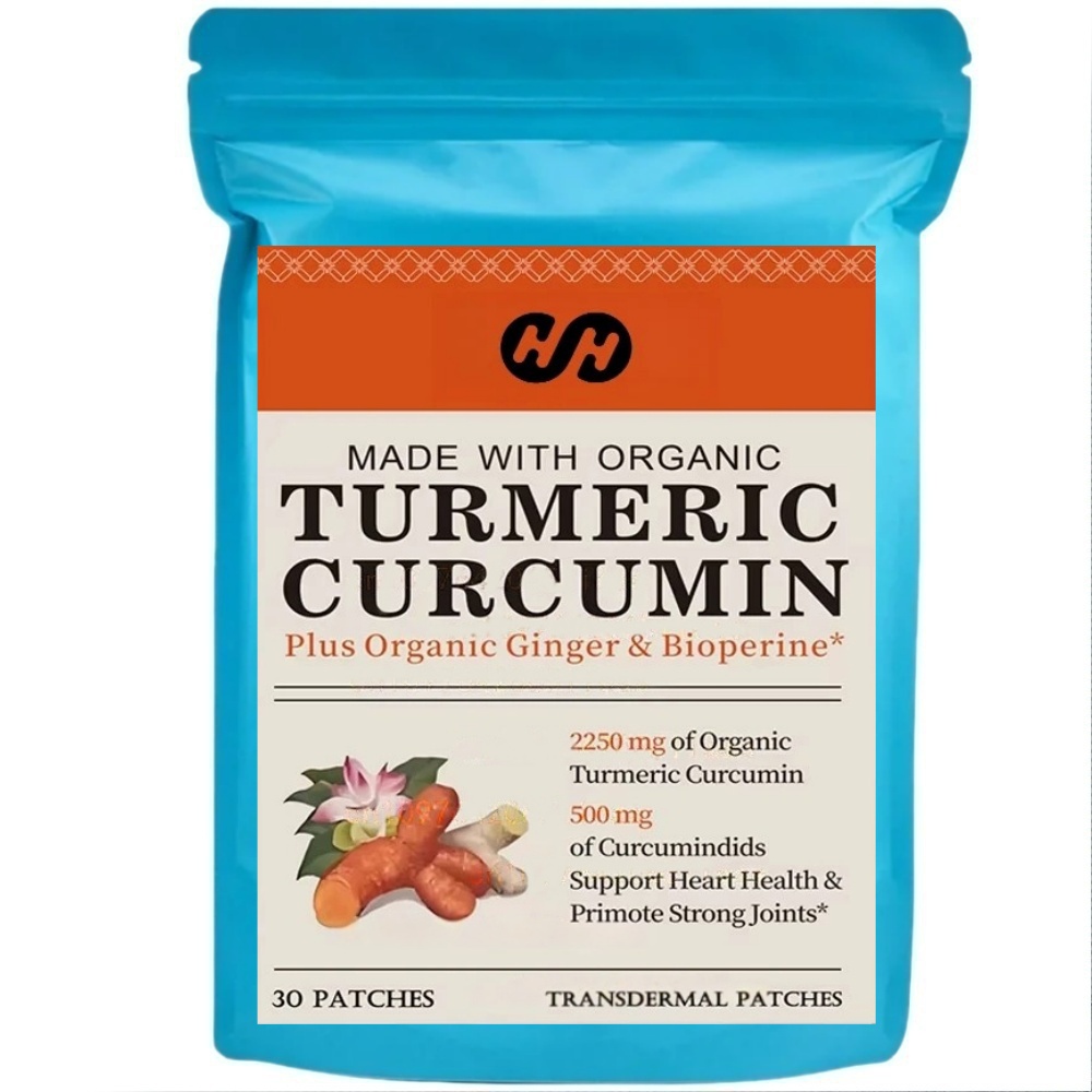 30개 패치형 강황 커큐민 경피 패치 근육 지원 - Turmeric 리뷰 및 가격