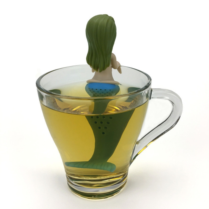 인어 차 잎 주입기 느슨한 여과기 허브 향신료 필터 실 - Herbal Tea 리뷰 및 가격