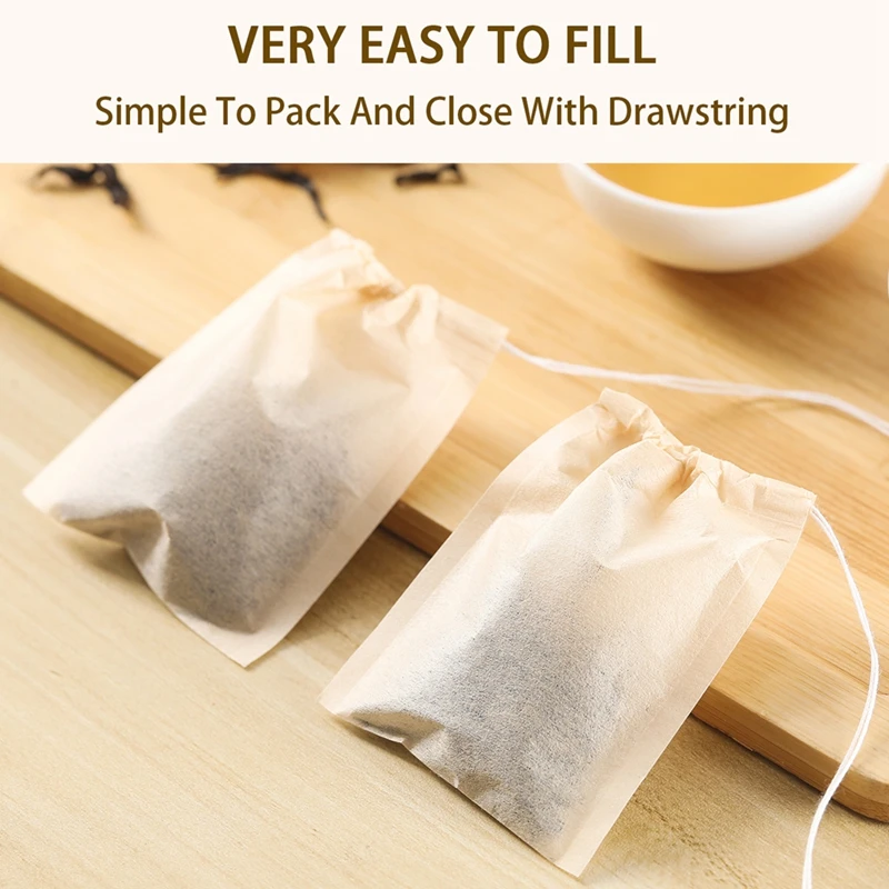 Drawstring 필터와 100Pcs 티백 커피 콩  - Herbal Tea 리뷰 및 가격