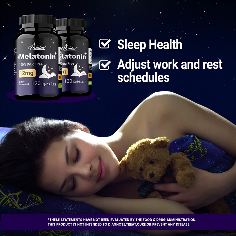 멜라토닌 12mg - 불안과 스트레스 완화, 깊은 수면 - Health Wellness 리뷰 및 가격