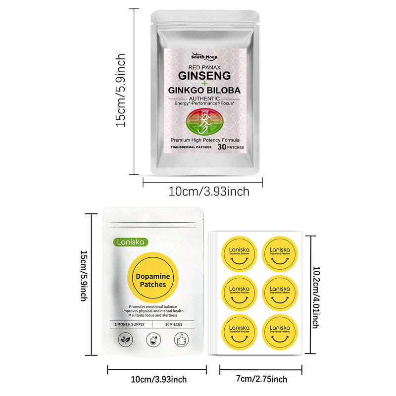 란리스카 도파민 패치 60개와 붉은 인삼, 은행잎 추출 - Ginger Tea 리뷰 및 가격