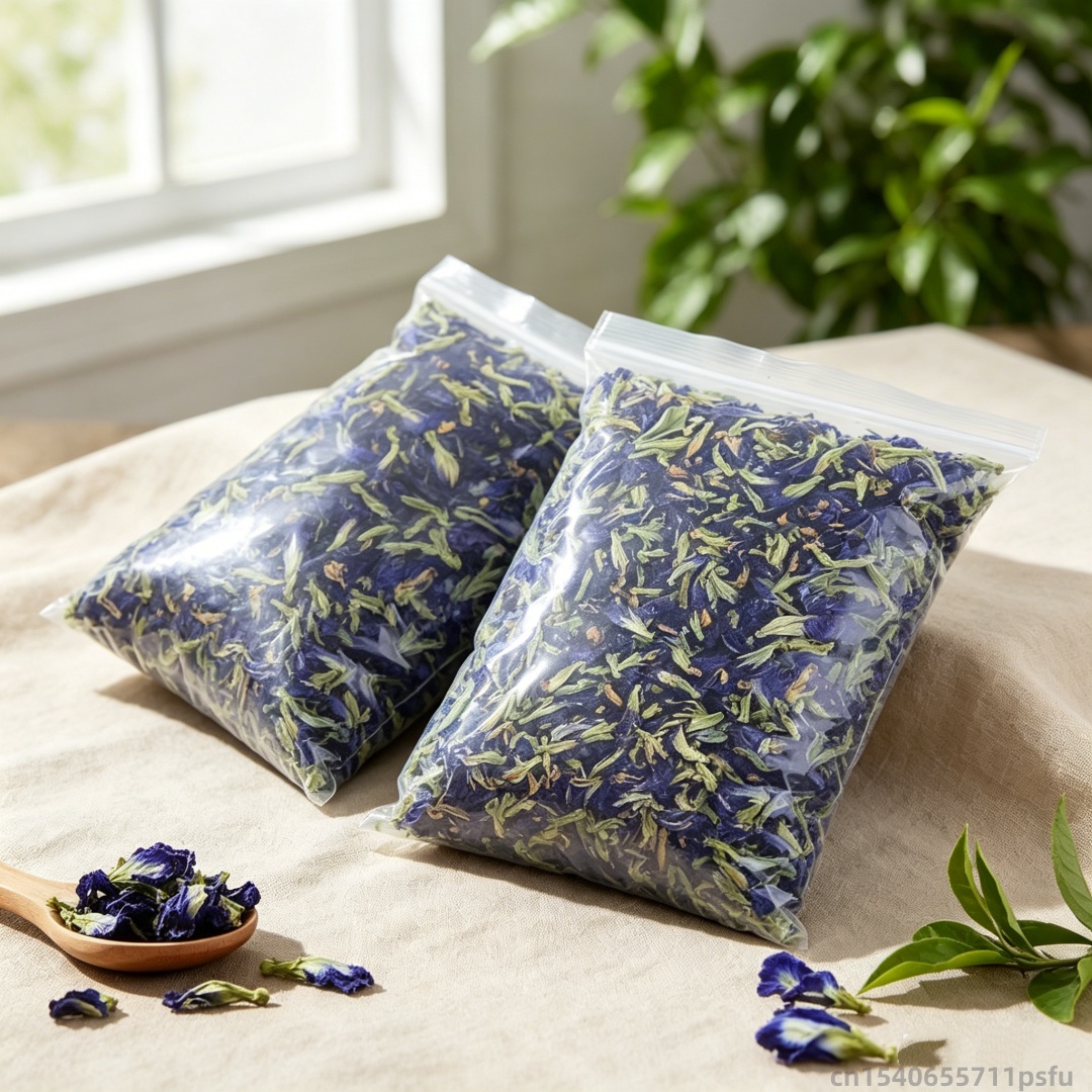천연 나비난초 드라이플라워 블루 버터플라이 피 플라워  - Dried Herbs 리뷰 및 가격