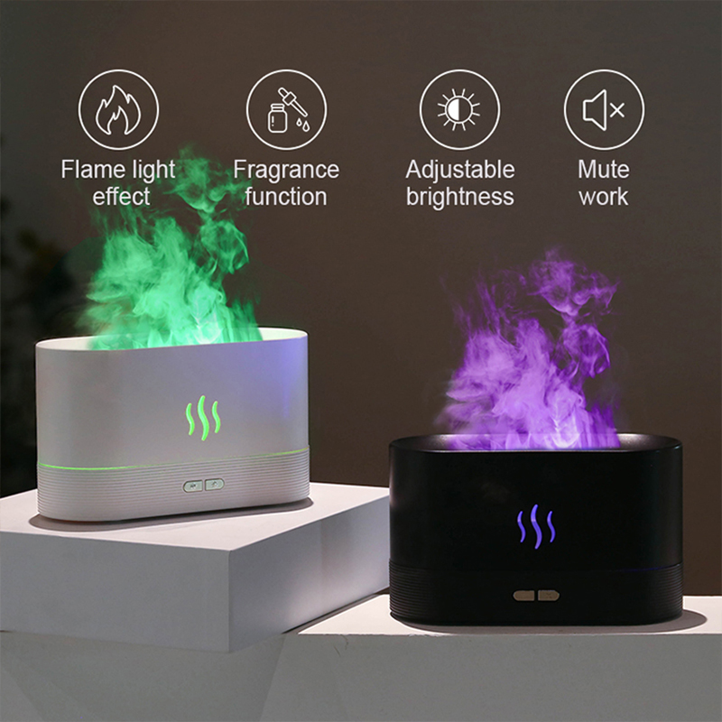 USB 데스크탑 불꽃 아로마 디퓨저 가습기 7색 시뮬레 - Lavender Oil 리뷰 및 가격